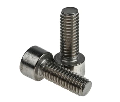 Product image for A2 s/steel hex socket cap screw,M6x16mm