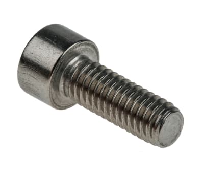 Product image for A2 s/steel hex socket cap screw,M6x16mm