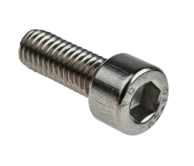 Product image for A2 s/steel hex socket cap screw,M6x16mm