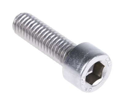 Product image for A2 s/steel hex socket cap screw,M6x20mm