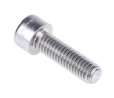 Product image for A2 s/steel hex socket cap screw,M6x20mm