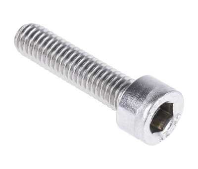 Product image for A2 s/steel hex socket cap screw,M6x25mm