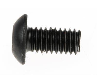 Product image for Blk steel skt button head screw,M4x8mm