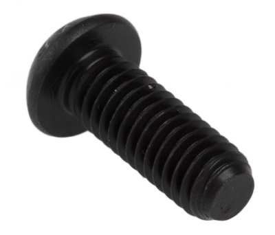 Product image for Blk steel skt button head screw,M6x16mm