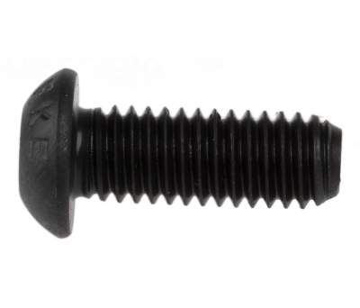 Product image for Blk steel skt button head screw,M6x16mm