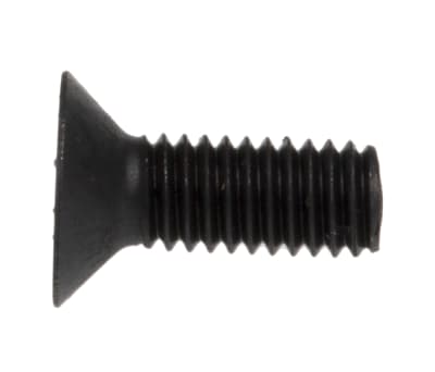 Product image for Blk steel hex skt csk head screw,M3x8mm