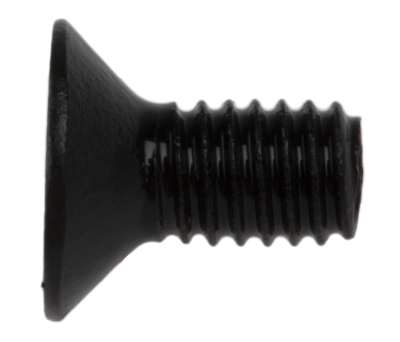 Product image for Blk steel hex skt csk head screw,M4x8mm