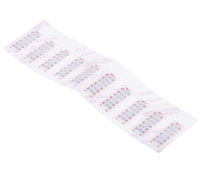 RS PRO, RS PRO Non-Reversible Temperature Sensitive Label, 44°C to 62°C, 6  Levels, 285-920