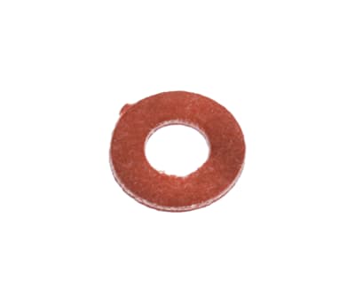 Product image for Red vulcanised fibre washer,M2.5