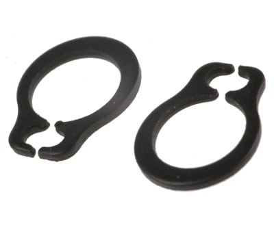 Product image for Phosphated steel external circlip,6mm