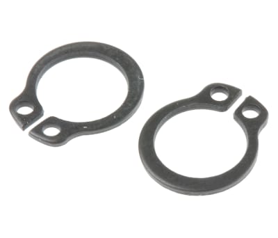 Product image for Phosphated steel external circlip,10mm