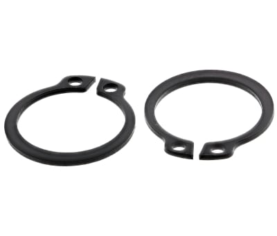 Product image for Phosphated steel external circlip,19mm