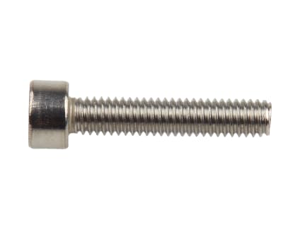 Product image for A2 s/steel hex socket cap screw,M4x20mm