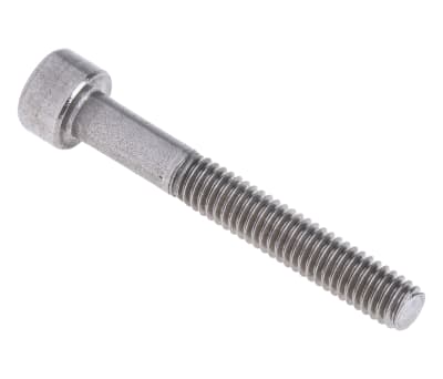 Product image for A2 s/steel hex socket cap screw,M4x30mm