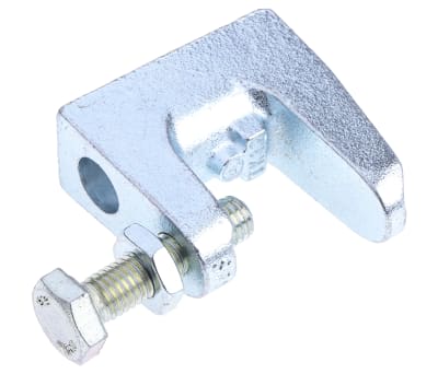 Product image for Flange fix cast iron clamp,23mm flange