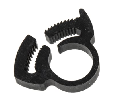 Product image for Nylon 6.6 plastic hose clip,9.2-10.3mm
