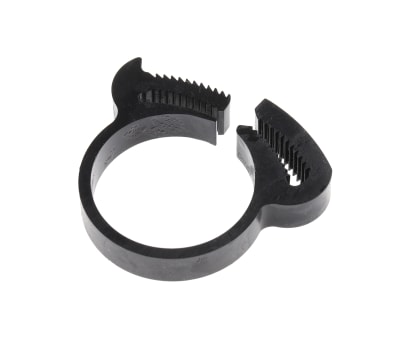 Product image for Nylon 6.6 plastic hose clip,22.2-25.8mm