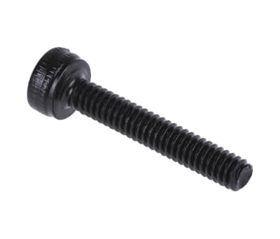 Product image for Blk steel hex skt cap head screw,M2x12mm