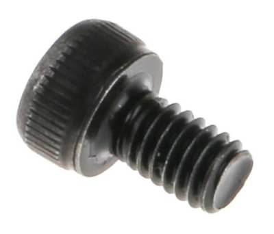 Product image for Blk steel hex skt caphead screw,M2.5x4mm