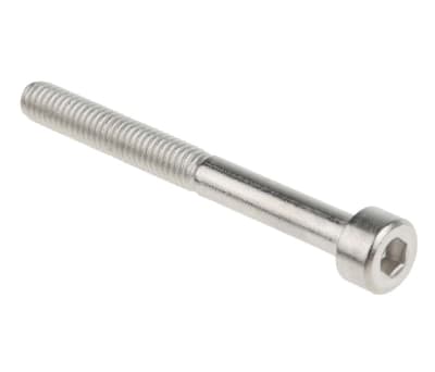 Product image for A2 s/steel hex socket cap screw,M4x40mm