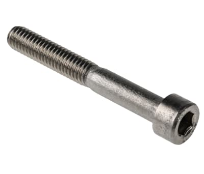 Product image for A2 s/steel hex socket cap screw,M6x45mm