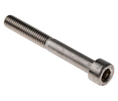 Product image for A2 s/steel hex socket cap screw,M6x50mm