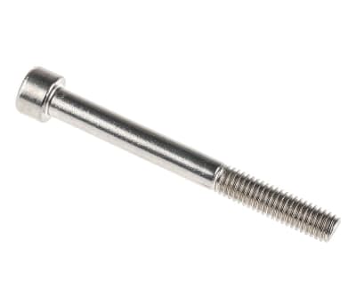 Product image for A2 s/steel hex socket cap screw,M6x60mm