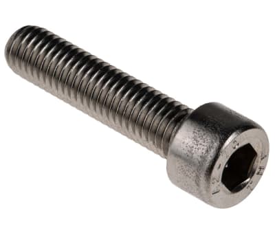 Product image for A2 s/steel hex socket cap screw,M8x35mm