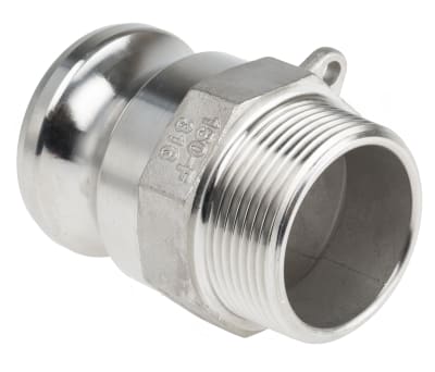 Product image for Part F cam&groove adaptor,1 1/2in BSPT M