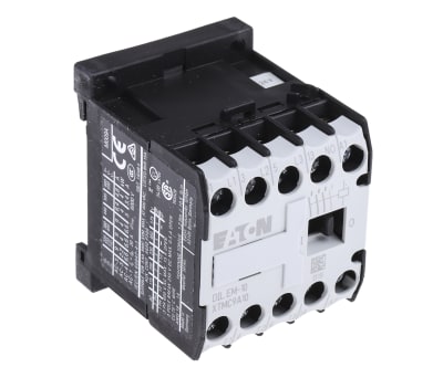 Product image for MINIATURE CONTACTOR,4KW 8.5A 24VAC COIL