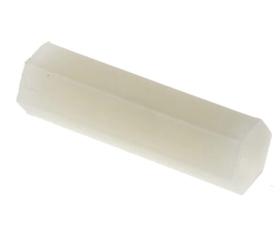 Product image for Tapped Thru nylon spacer,M3x20mm