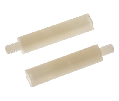 Product image for Male-Female nylon spacer,M4x30mm