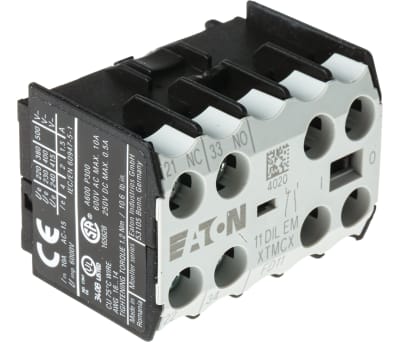 Product image for 1 NO 1 NC AUXILIARY MODULE,10A I(TH)