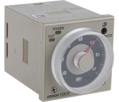 Product image for DPDT 3 function timer,.05sec-300hr