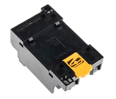 Product image for 4 pole DIN/surface mount relay base