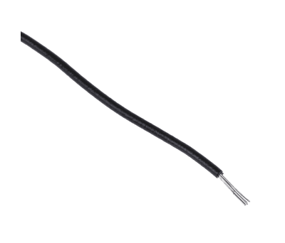 Product image for Wire 22 AWG PVC 300V UL1007 Black 30m