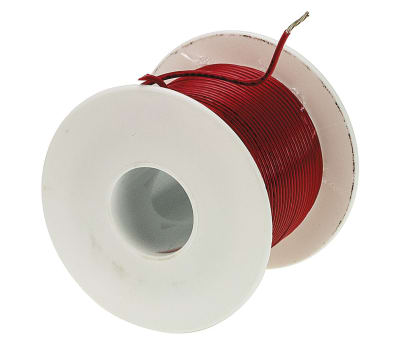 Product image for Wire 18 AWG 300V UL1061 Red 30m