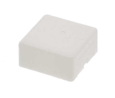 Product image for WHITE SQUARE LENS FOR INDICATOR