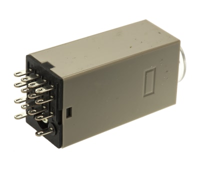 Product image for 4PDT min ondelay timer,2-60sec 240Vac/3A
