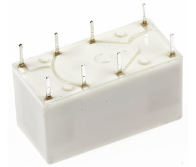 Product image for DPDT subminiature relay,3A 12Vdc coil