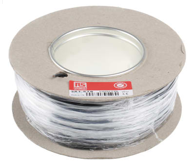 Product image for 2491X black equipment wire,0.5sq.mm 100m