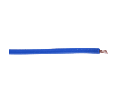 Product image for 2491X blue equipment wire,0.5sq.mm 100m