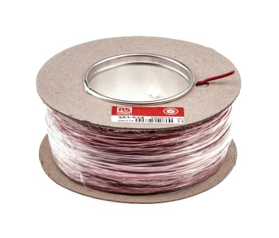 Product image for 2491X red equipment wire,0.5sq.mm 100m