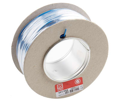 Product image for 2491X blue equipment wire,.75sq.mm 100m