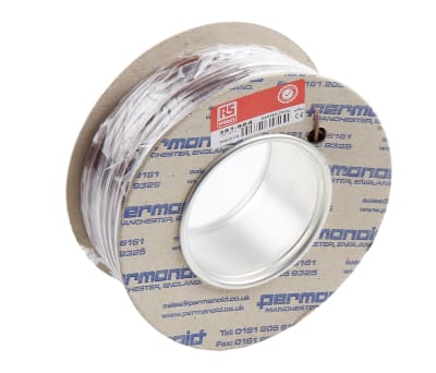 Product image for 2491X brown equipment wire,.75sq.mm 100m