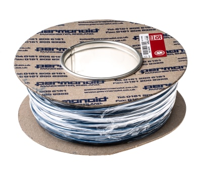 Product image for 2491X blue equipment wire,1sq.mm 100m