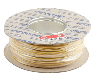 Product image for 2491X yellow equipment wire,1sq.mm 100m