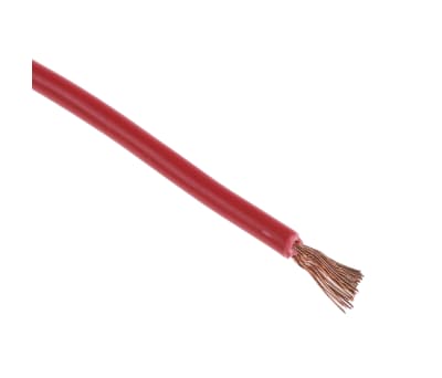 Product image for 2491X red equipment wire,1.5sq.mm 100m