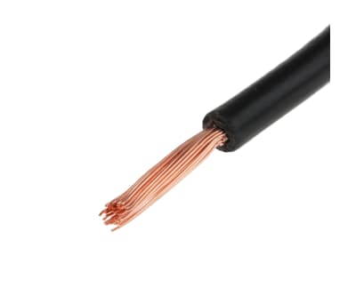 Product image for 2491X black equipment wire,2.5sq.mm 100m