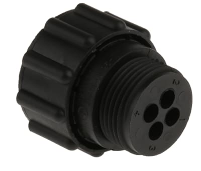 Product image for 4way skt contact cable mnt plug,13A,ser1